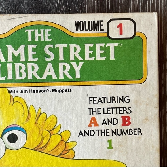 50. Vintage Hard Cover Volume 1 The Sesame Street Library - Picture 5 of 13